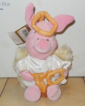 Disney Store Exclusive Winnie The Pooh Pigglet 8&quot; Beanie plush toy Chris... - £11.34 GBP