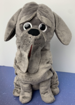 Wizarding World Harry Potter Fang Plush Dog Gray 13&quot; Stuffed Animal Soft Toy - £7.00 GBP