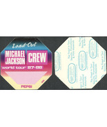 Michael Jackson OTTO Cloth Crew Pass from the 1987-88 Pepsi Tour, Cool!!. - £6.89 GBP