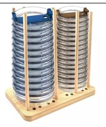 Adjustable Tumbler Lid Organizer Holds up to 25 Lids, Detachable Bamboo ... - $185.88 MXN