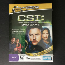 CSI Crime Scene Investigation DVD Adult TV Game 2008 Edition by Parker Brothers  - $24.72