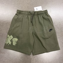NWT Nike DQ4659-222 Men Sportswear Club Fleece Shorts Standard Fit Olive Size XS - £23.55 GBP