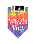 Wiggle Butt Bandana Fundog Triangle Bandana For Medium &amp; Large Dogs One ... - $13.85