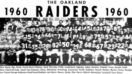 1960 OAKLAND RAIDERS 8X10 TEAM PHOTO FOOTBALL PICTURE NFL EXACTLY AS SHOWN - $4.94