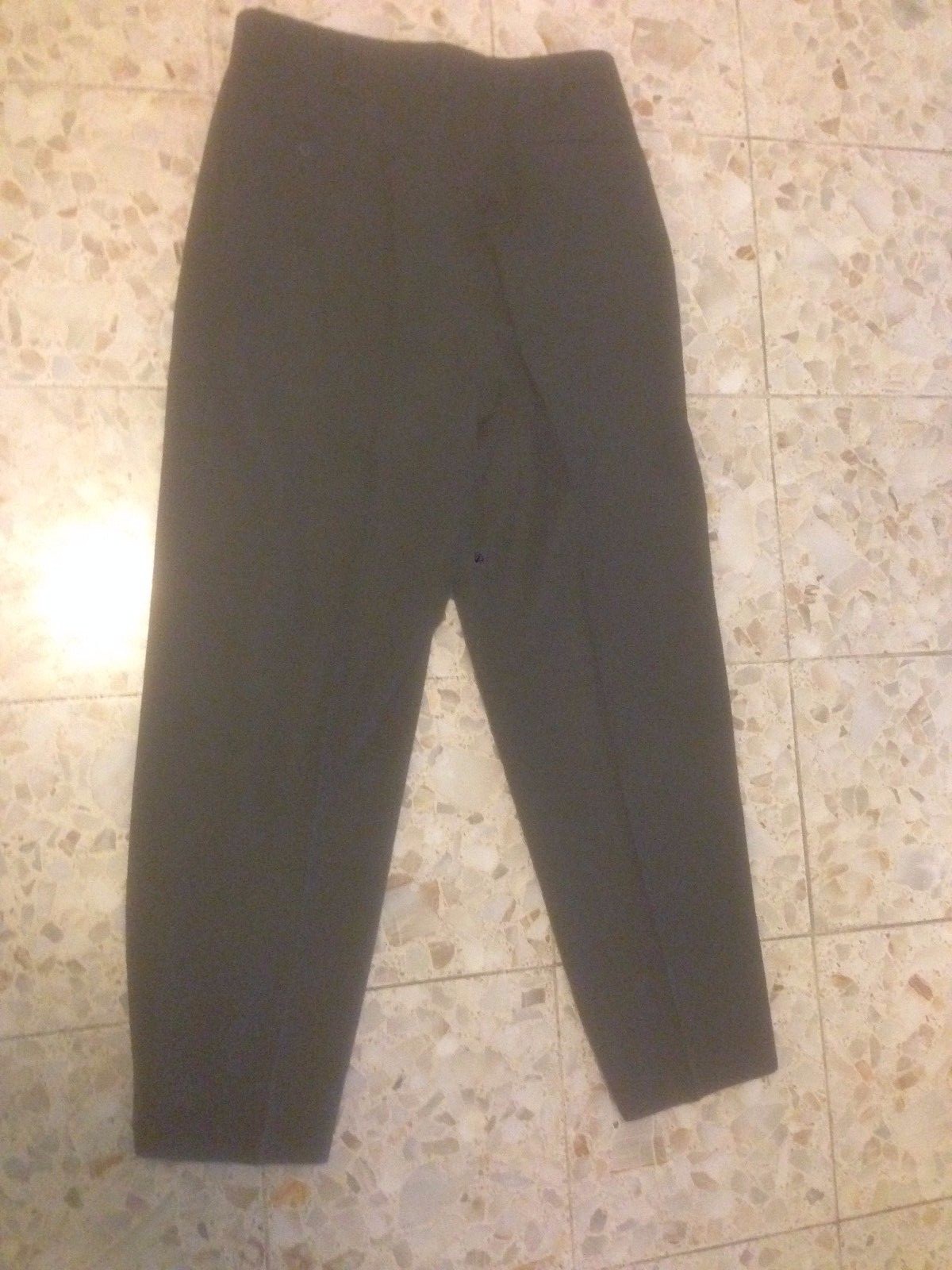 Vintage Polo Ralph Lauren Lana Pantaloni Antracite Uomo Reale Misura 33x30 Ua IN Item image 6