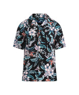 George Men&#39;s Men’s Camp Shirt, Black Soot Floral Size M(38-40) - $27.62 CAD