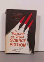 Vintage A Treasury of Great Science Fiction Stories Volume 2 1959   - £13.29 GBP