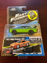 NEW Fast &amp; Furious DIE CAST ( Jada ) Letty&#39;s Dodge Challenger SRT8 801310140260 - £10.65 GBP