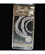 Jewelry Kit DIY Necklace and Bracelet Bronze and Black Traditions Easy - $6.99