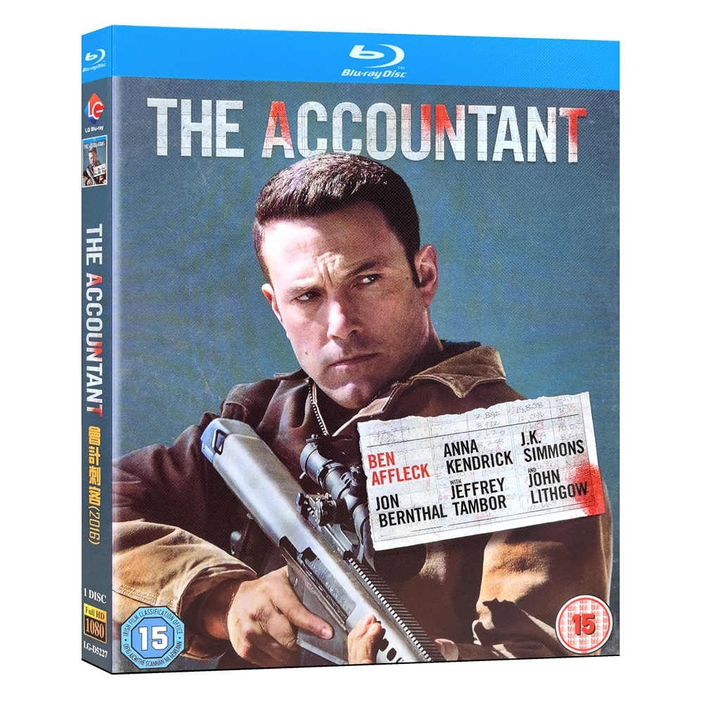 The Accountant Blu-ray 1080P BD - $25.00