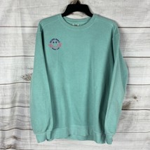 Comfort Colors Women&#39;s Medium Beach More Worry Less Crewneck Sweatshirt - £15.84 GBP