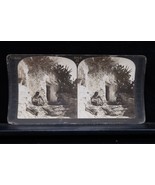 Antique H.C. White Co Stereoview Gypsy Home &amp; Family Granada Spain 1901 - €17,27 EUR