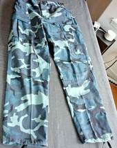 New Tru Spec Bdu City Urban Blue Ice Sky Camouflage Cargo Pants Adult Small - £21.35 GBP