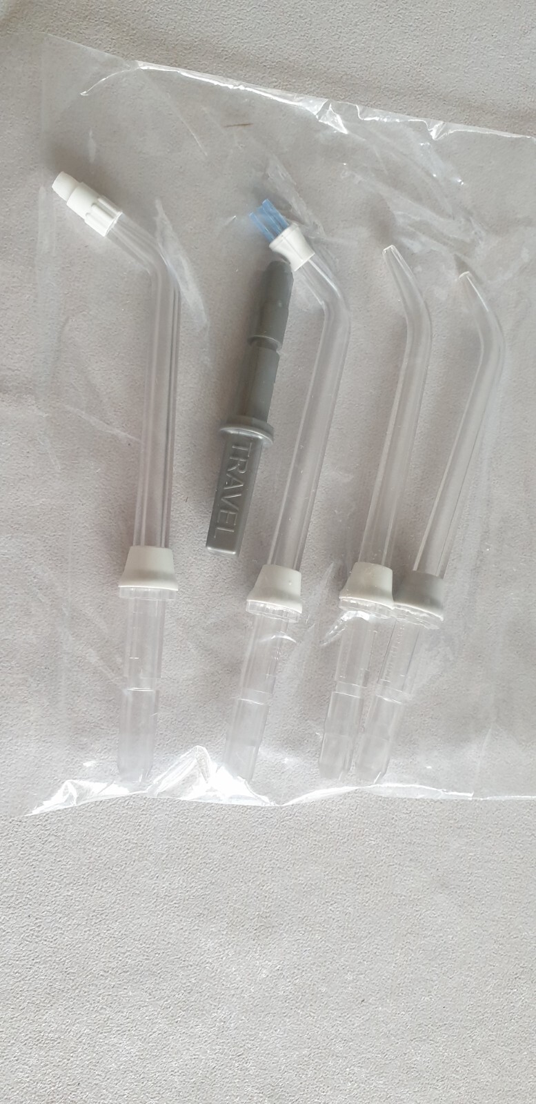 Waterpik Cordless Advanced 2.0 Water Flosser Tips Only Clear Lot of 5 - $17.75