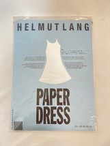 Helmut Lang Ultra Rare Vintage 1990 PAPER DRESS Brand New in Package - £3,588.79 GBP
