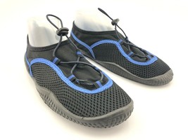 OXIDE Water Shoes Socks Adjustable Strap Black with Blue Stripes Size 6 $35 - £17.58 GBP