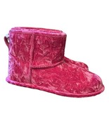 Uggs Classic Mini II Velvet Boot Raspberry Sorbet Size Kid 6/ Women 7.5 ... - $1,405.44 MXN