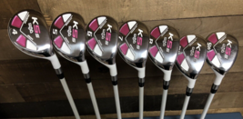 Demo Rh Womens Majek Golf White Hybrid Set 4-8, Pw, Sw Missing #9 5267-NO9C - £333.85 GBP