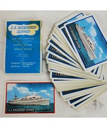 Vintage SS Milwaukee Clipper Playing Cards Great Lakes Luxury Liner Boat - £20.09 GBP