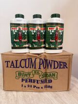 BINT EL SUDAN Talcum powder 250g. 24 Pieces (250g X 12) EXP: 09/2028 - $247.50