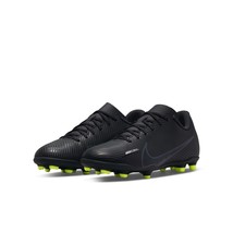 new NIKE Jr VAPOR 15 CLUB FG/MG youth sz 5Y soccer cleats black football shoes - £43.55 GBP