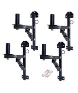 Wall Mount Brackets for PA Speakers (4 PACK) by GRIFFIN - Securing Locki... - $87.95