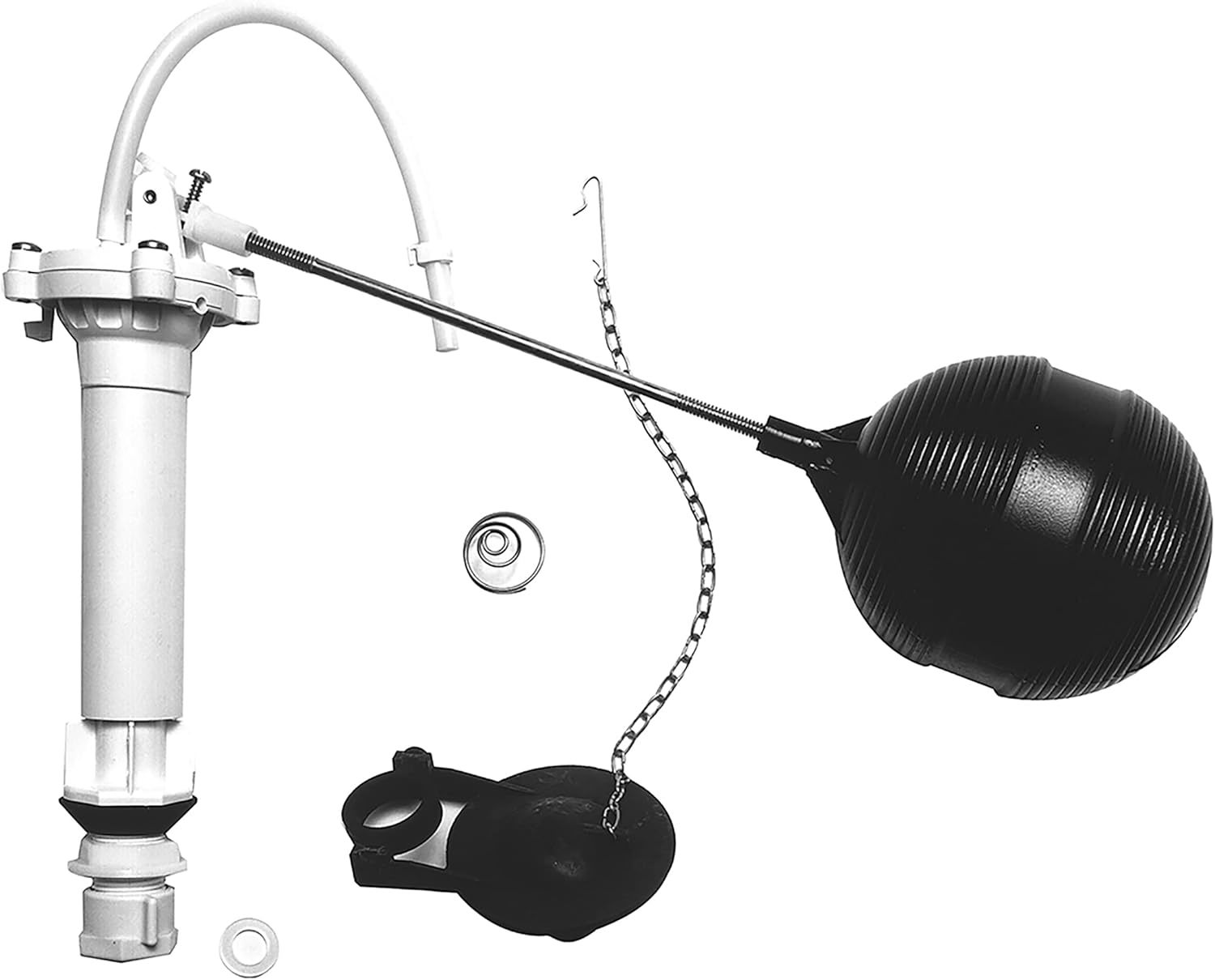 Danco 80816 Full Toilet Repair Kit: White, Includes Fill Valve, Flapper,... - $22.76