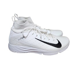 Nike Vapor Untouchable Speed Turf 2 AO8744-100 Men Sz 13.5 White Footbal... - £62.27 GBP