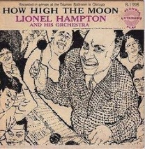 Lionel Hampton: How High the Moon - Vinyl 45 EP - £10.06 GBP