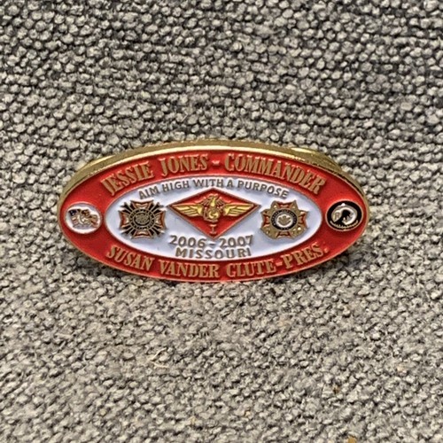 NEW VFW Jesse Jones Commander 06-07 Missouri   Pin KG JD Veterans Foreig... - $9.90