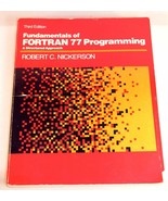 Vintage Fortran 77 3rd Edition College Engineering Text Book 1985 Struct... - £21.23 GBP