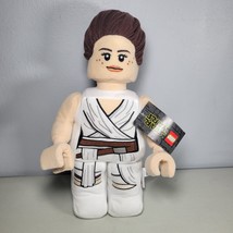 Collectible Lego Star Wars Rey Plush 13&quot; Stuffed Minifigure Manhattan Toy Co - £9.30 GBP