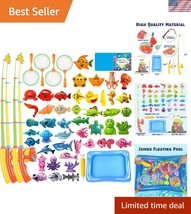 Educational Magnetic Fishing Toy Set for Toddlers | Perfect for Bathtime... - $644.52 MXN