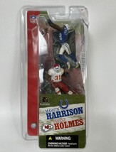 Marvin Harrison &amp; Priest Holmes Signed Autographed McFarlane Figures In ... - £31.86 GBP