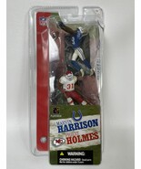 Marvin Harrison &amp; Priest Holmes Signed Autographed McFarlane Figures In ... - £31.86 GBP