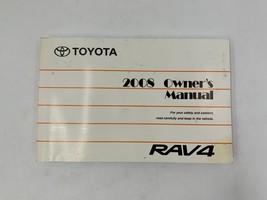 2008 Toyota RAV4 Owners Manual Handbook OEM C04B30040 - $26.99