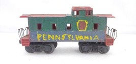 Vintage Pennsylvania Caboose Custom Painted By Jim Tate O Gauge  - $39.59