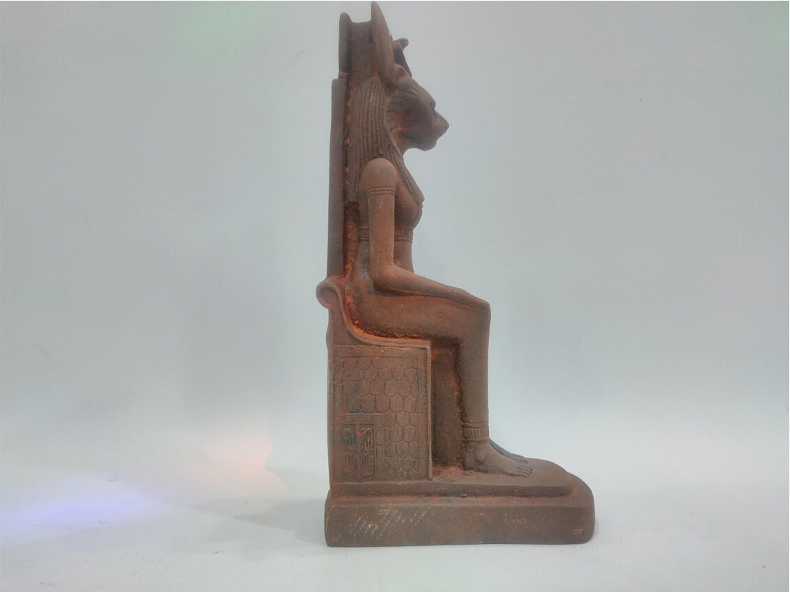 A seated statue of the goddess Sekhmet of and similar items