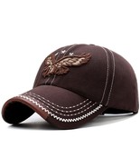 New Casual 3D Eagle Embroidery Baseball Cap Male Snapback Hat Men Fashio... - £151.42 GBP