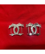 One  pair metal silver dragon slider  Unique  For 1”  Belt - $129.25 MXN