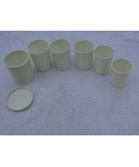  Antique Matryoshka Style Camping Hiking Picnic Old Plastic Shots Set Ab... - $56.31 CAD