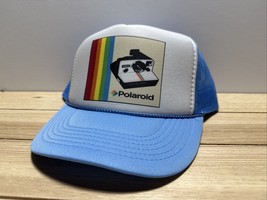 Vintage Polaroid Film Hat Cameraman 80’s  Trucker Hat Unworn snapback Lt... - $366.03 MXN