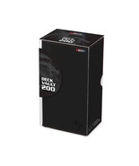 BCW Black Leatherette Deck Box Vault LX Hold 200 Sleeved - £17.25 GBP