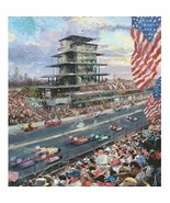 Thomas Kinkade Indianapolis Motor Speedway, 100th Anniversar - £1,634.89 GBP