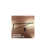 41269 14 x 9 x 4 in. Retail First Wood Grain Metal Hanger Arm Black - $1,335.85 MXN
