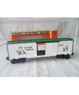 Lionel Christmas Box Car 6-19922, 1993, O Gauge, 3 Rail Track, White - £31.29 GBP