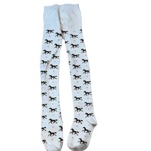 Lands&#39; End Horse Print Girls Tights Small 4-6X - $10.70 CAD