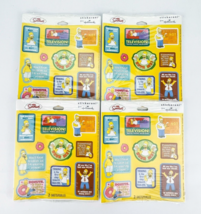 The Simpsons Hallmark Stickers 2 Sheets Each Lot Of 4 Stickeroni Vintage... - £12.53 GBP