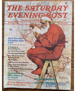 Saturday Evening Post Magazine Dec 25, 1976 Norman Rockwell Santa Claus ... - £17.70 GBP