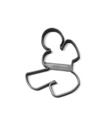 6x Ninja Gingerbread Man Pose 3 Fondant Cutter Cupcake Topper 1.75 IN US... - €6,06 EUR